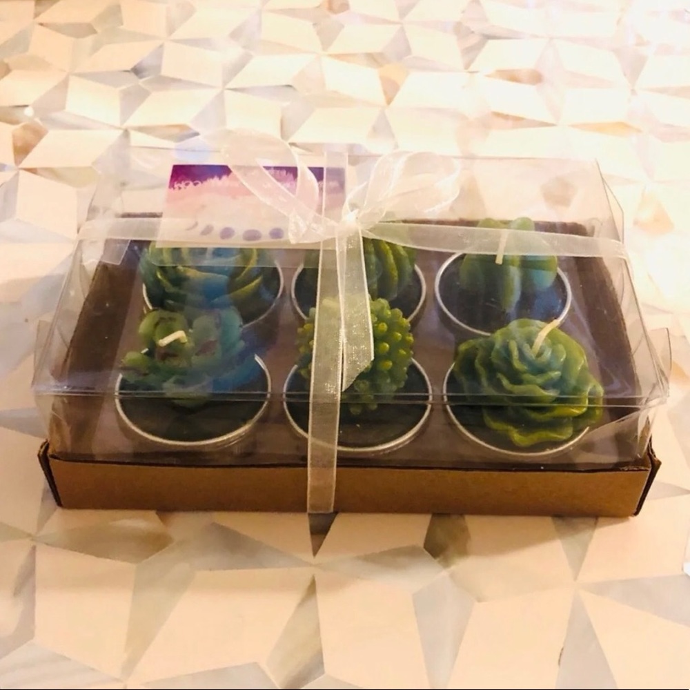 🌱NWT Succulent Candles🌱 - Picture 4 of 5